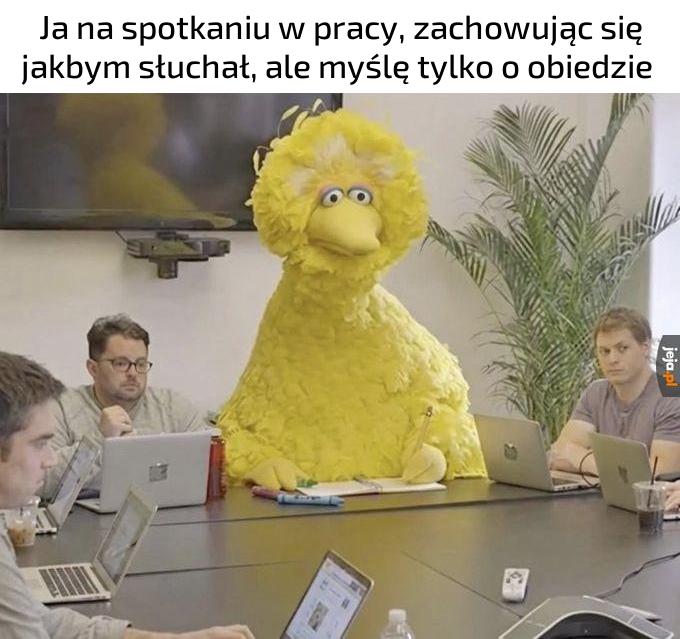Mem dedykowany oglądającym memy w pracy