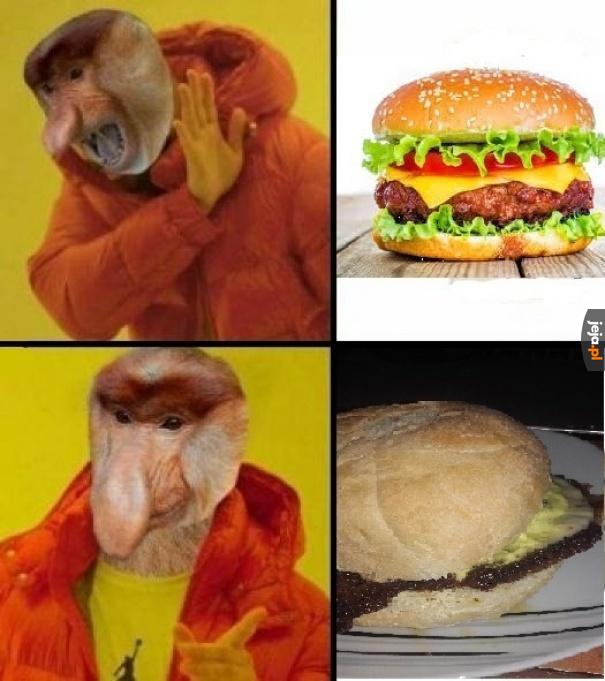 Burger ze schabowym to jedyny prawdziwy burger