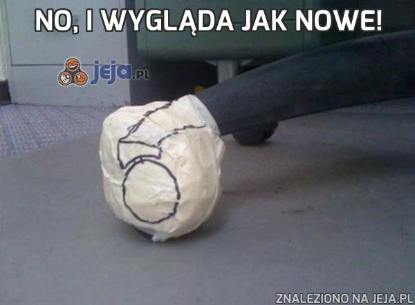 No, i wygląda jak nowe!