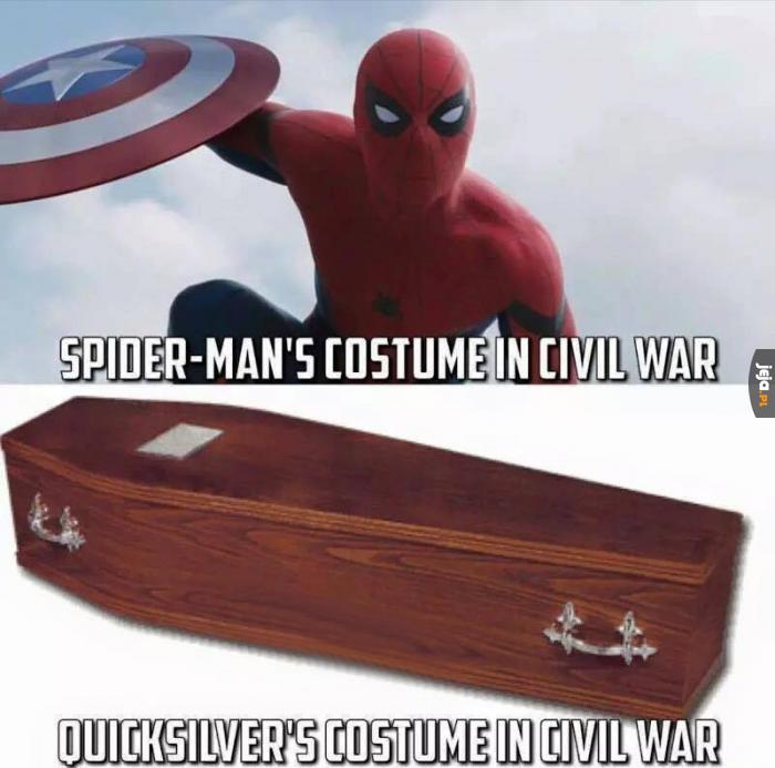 Dwa kostiumy z Civil War!