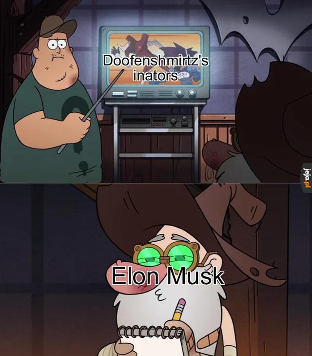 Elon Musk inspiruje się wynalazkami Dundersztyca