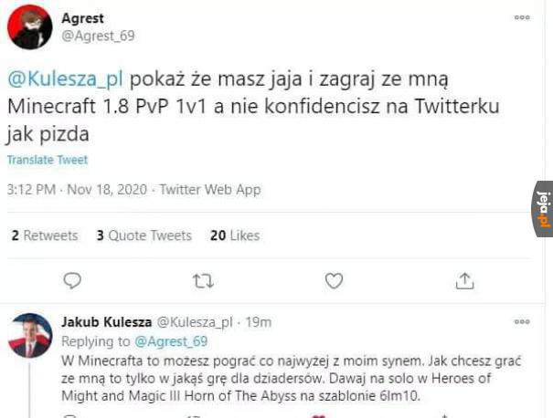 W żadne pozwy się nie będę bawił