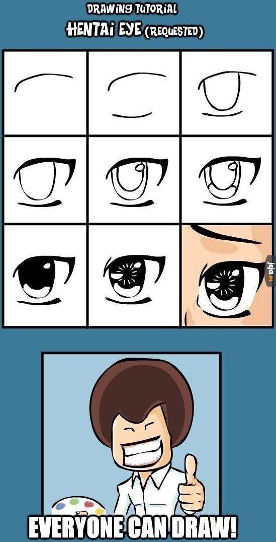 Jak narysować oko?