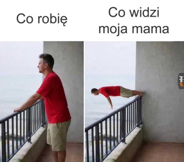 Uważaj tam