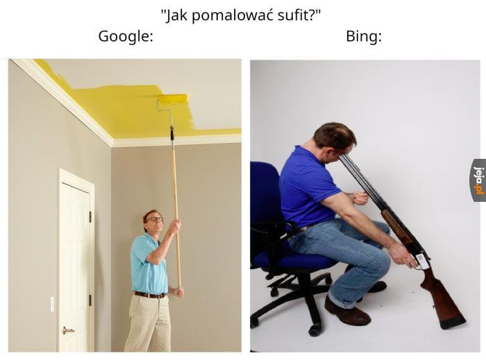 Czerwony sufit taki meh
