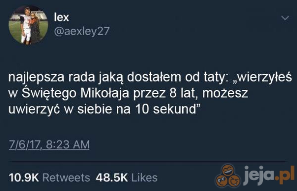 Dzięki, tato