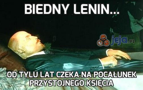 Biedny Lenin...