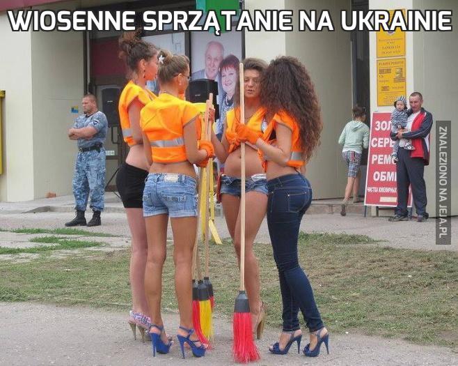 Wiosenne sprzątanie na Ukrainie