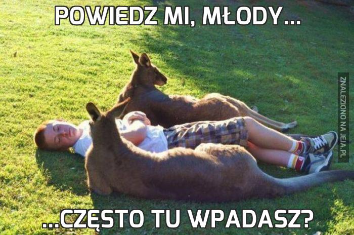 Powiedz mi, młody...