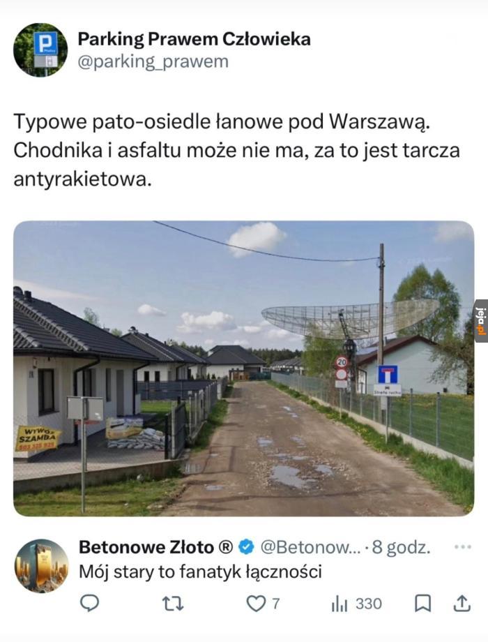 Pół mieszkania zawalone antenami