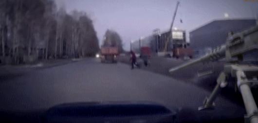 Normalny dzień na ulicach Rosji