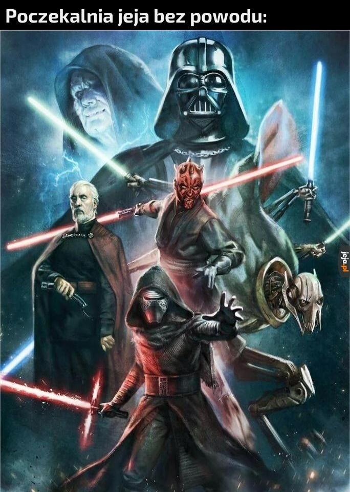 I jeszcze dyzer jako yoda dla "balansu" (coś mu nie wierze)
