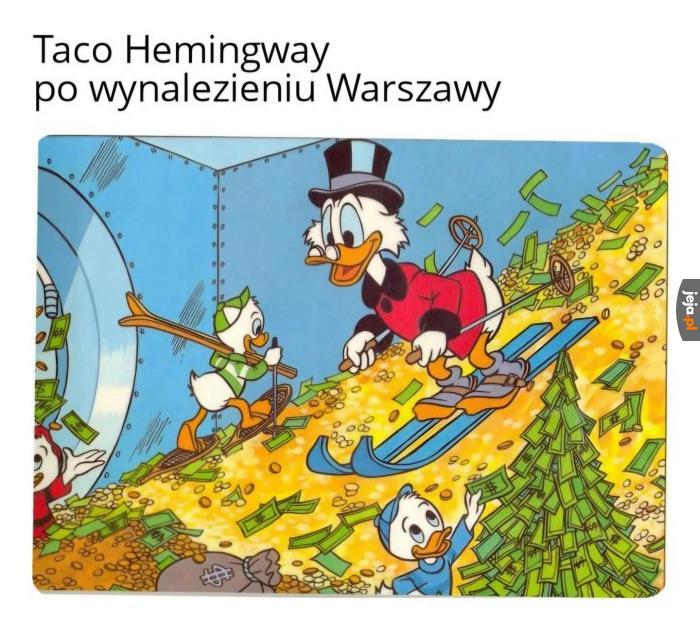 Dorobił się na tym