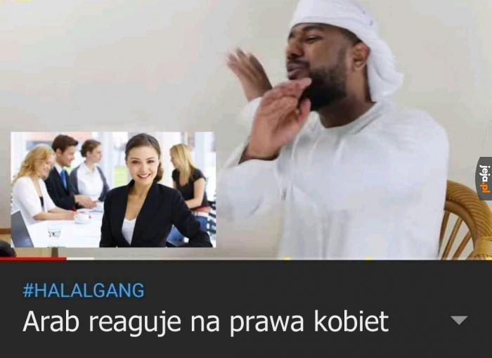 Jest autentycznie zszokowany