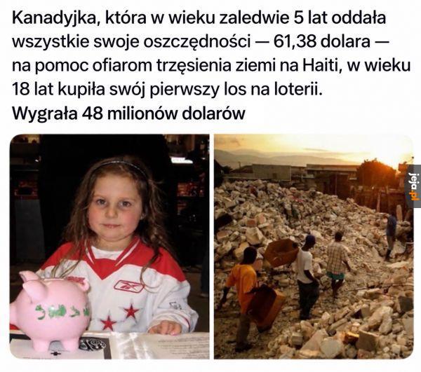 Karma istnieje, tzn. dla Ciebie i dla mnie tylko ta zła