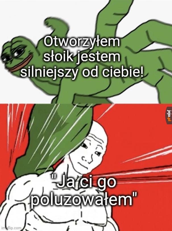 Kiedy otwierasz słoik innej osobie