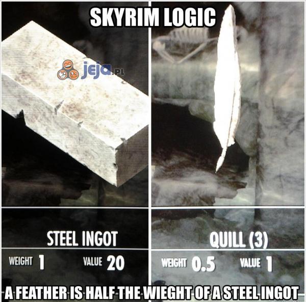 Logika w Skyrim