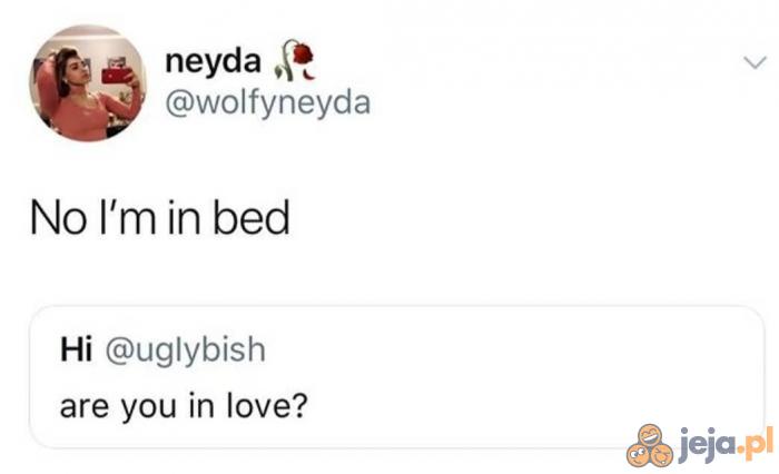 Łóżko = Miłość