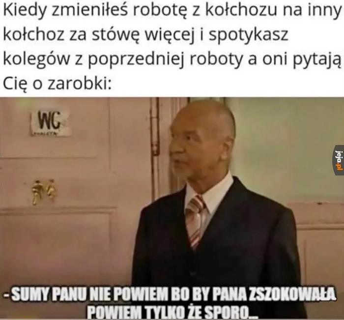 Kwota, która zwala z nóg