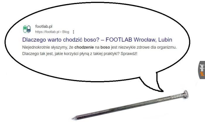 Śmiało, ściąg buta
