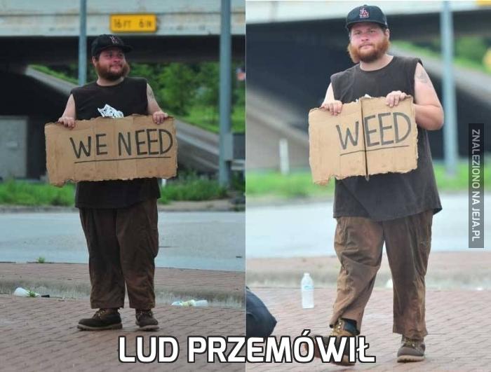 Lud przemówił