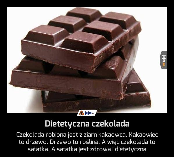 Dietetyczna czekolada