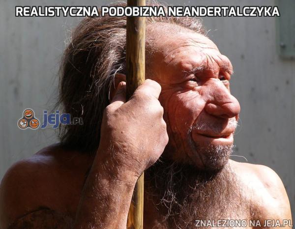Realistyczna podobizna neandertalczyka