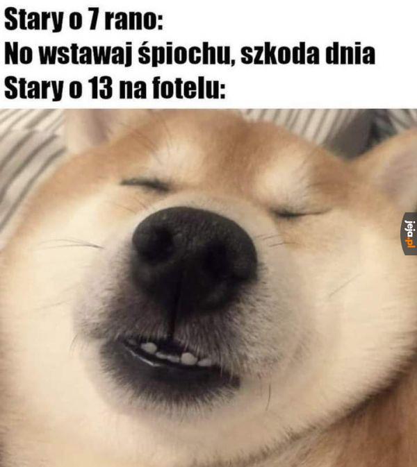 Daję odpocząć powiekom