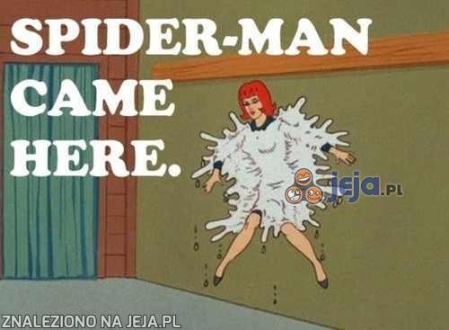 Spiderman tu doszedł