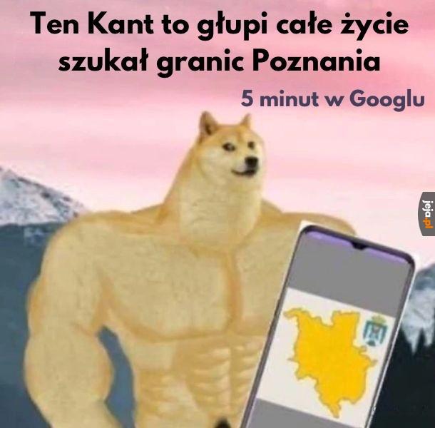 Filozofia Poznania, której Kant by się nie spodziewał