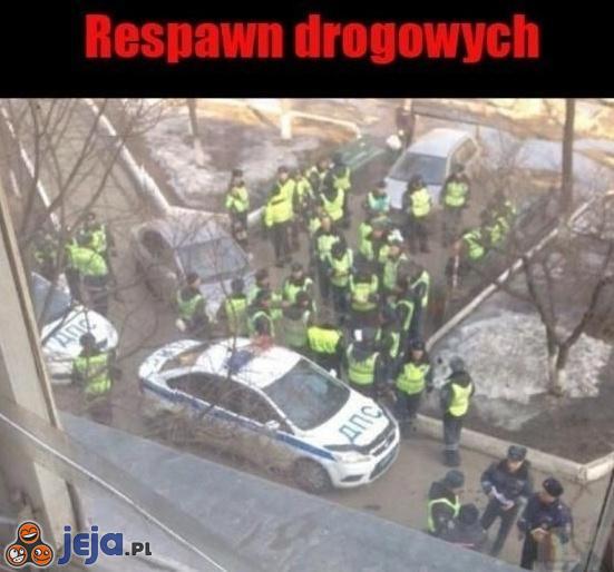 Respawn ruskiej policji