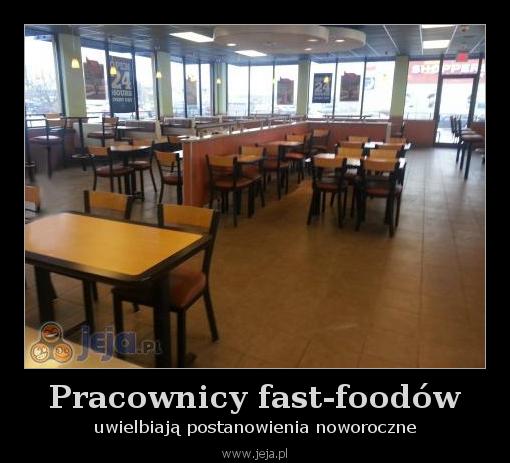 Pracownicy fast-foodów