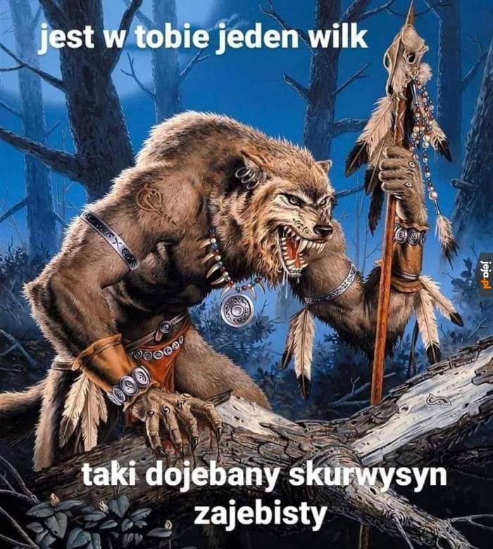 Jesteś wilkołakiem bracie