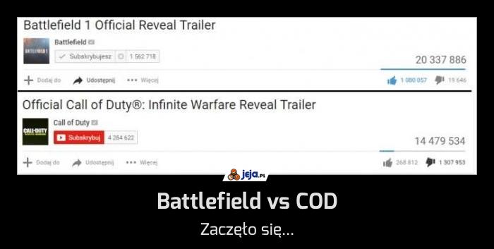 Battlefield vs COD