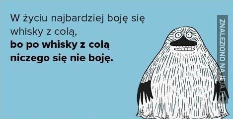 Whisky z colą