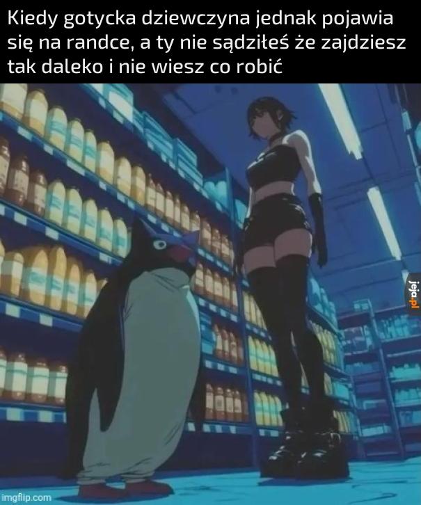 Może zaproponuj żeby usiadła?