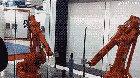 Walka robotów na katany