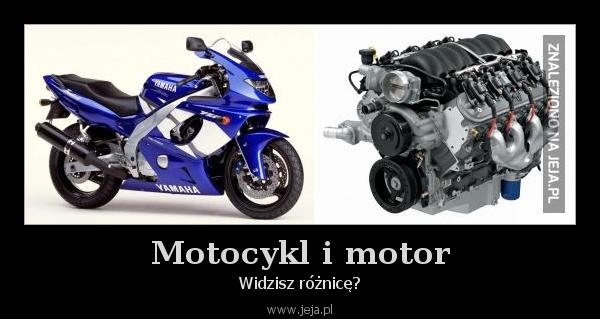 Motocykl i motor