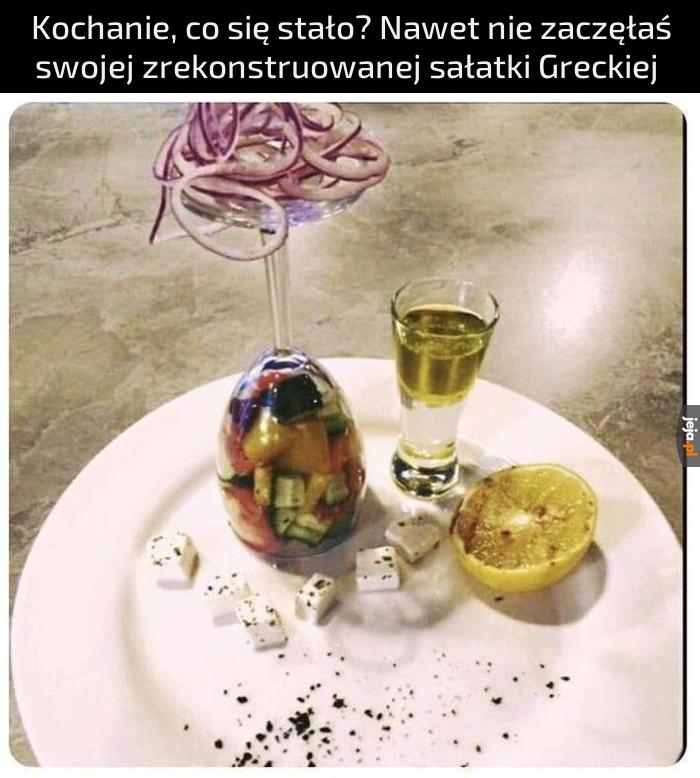 Kocham porządną sałatkę grecką
