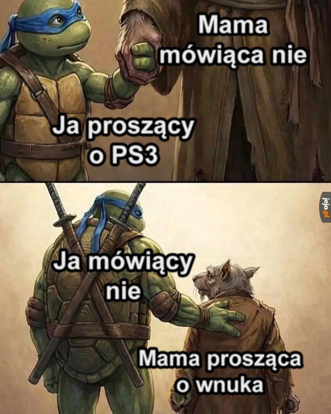 Nie da rady mamuś