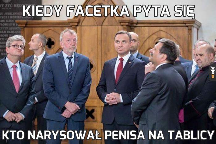 Kiedy facetka pyta się