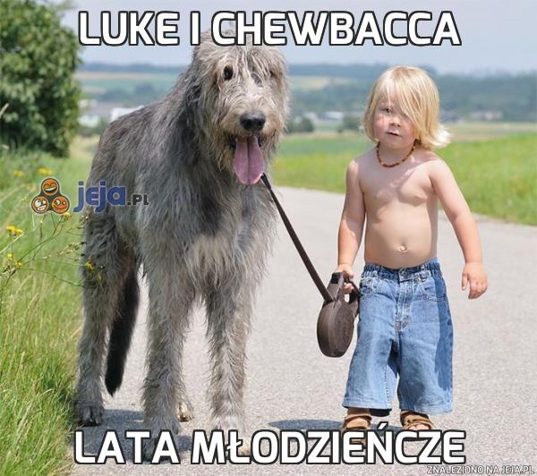 Luke i Chewbacca