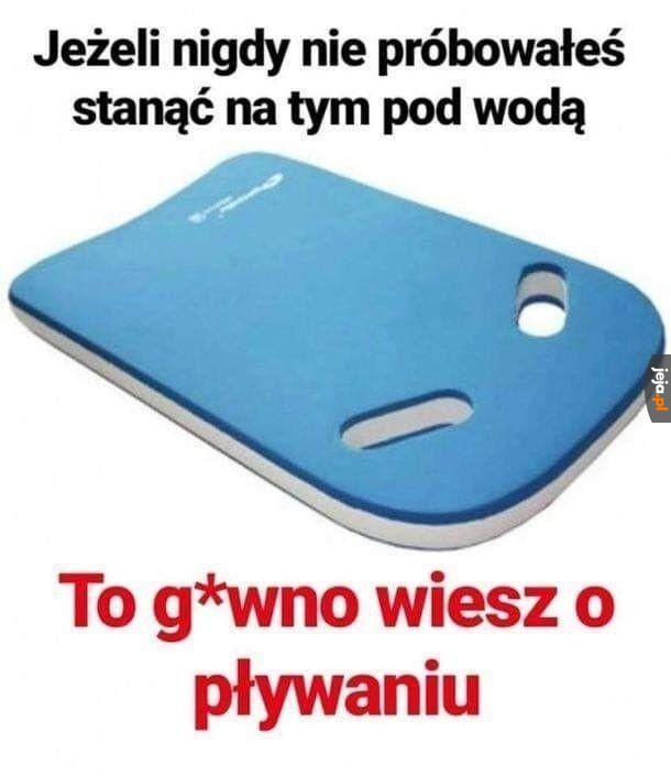 Zdzichu pływa po cichu