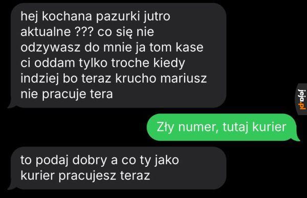 Nawiązała się rozmowa