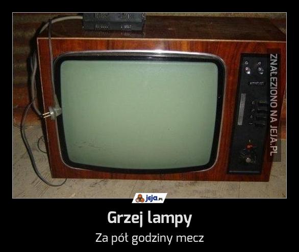 Grzej lampy