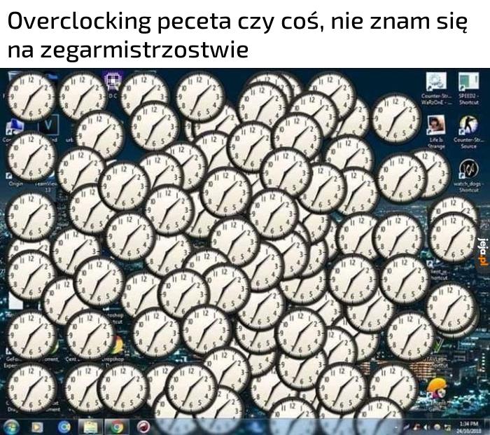 Na informatyce też nie, ale tego przynajmniej nie widać