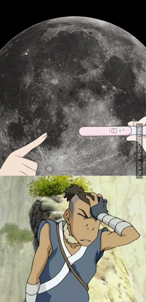 Księżyc, nie jesteś w ciąży!