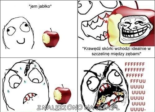 Przeklęte jabłka!