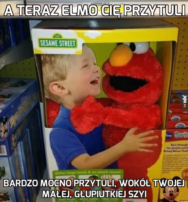 Elmo bardzo lubi dzieci