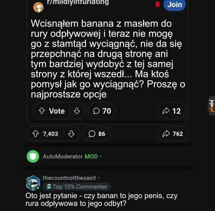 Pewnie banan to cylinder